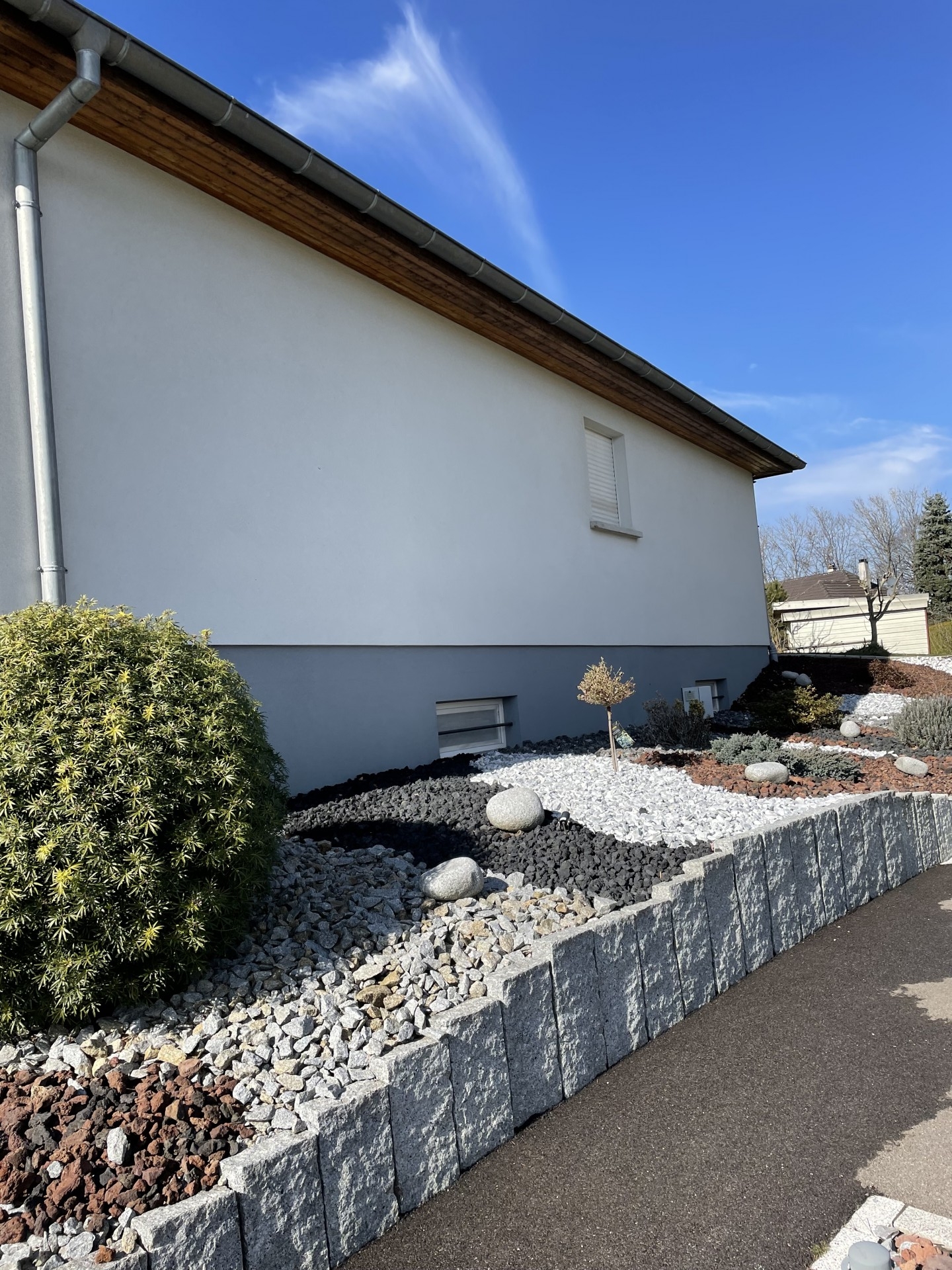 Traitement sur façade