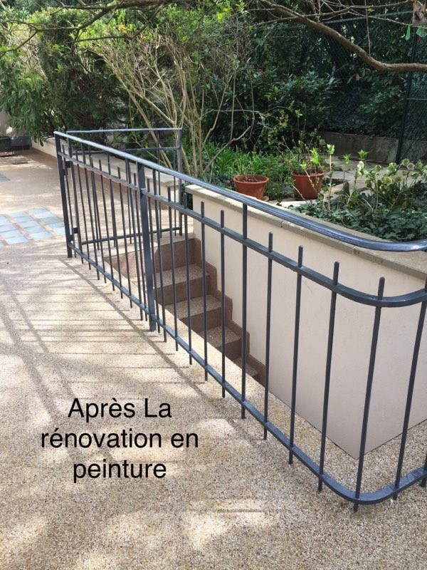 Après la rénovation En peinture