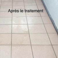 Après le passage du traitement