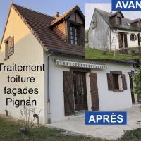 Après le passage du traitement toiture façades pignon